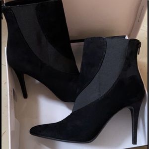 🔥 Women’s Nine West Booties BLK/SU Size 9 🔥